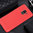 Flexi Slim Carbon Fibre Case for Samsung Galaxy A8+ (2018) - Brushed Red